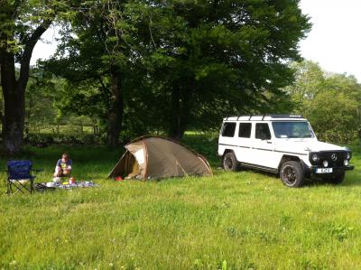 Camping Lake Bala June 8th 9th 2013